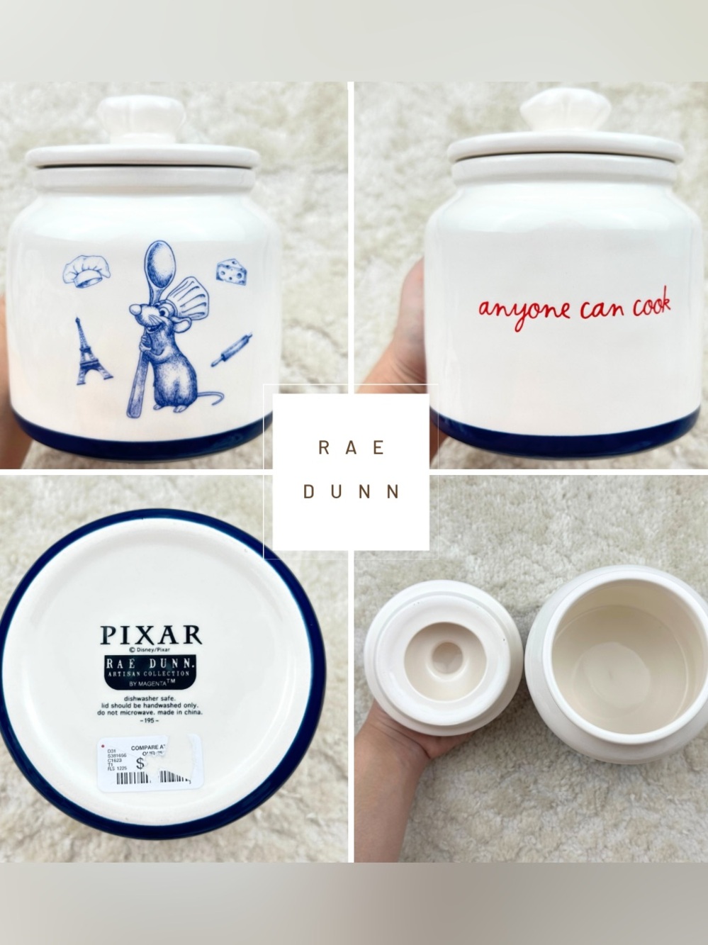Rae Dunn Ratatouille Jar Canister
